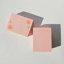 Load image into Gallery viewer, Bromstad Printing Co. - Bow - Risograph Small Notepad
