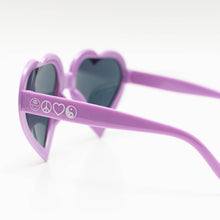 Load image into Gallery viewer, Wokeface - Heart Sunglasses: Baby Pink
