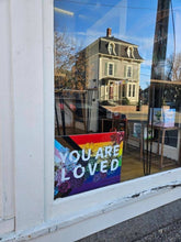 Load image into Gallery viewer, Transpainter - You Are Loved Sticker | LGBTQ Pride Gifts | Pride Flag Decal: Default
