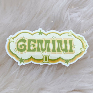 Zodiac Sticker (Colorful), All Signs