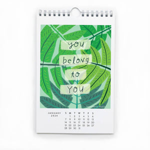 2024 Your Creativity is Infinite Monthly Wall Calendar