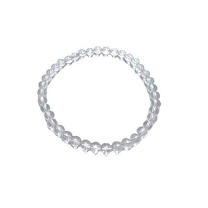 Earths Elements Wholesale - Crystal Bracelet - 4mm Clear Quartz, pack of 5