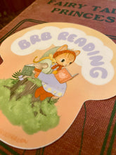 Load image into Gallery viewer, Marika Paz Illustration - BRB Reading Sticker
