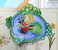 Load image into Gallery viewer, Marika Paz Illustration - A Knight's Rest Sticker
