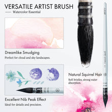 Load image into Gallery viewer, Artify - ARTIFY 9 PCS Travel Watercolor Brushes for Beginners &amp; Pros: 9 PCS Camellias
