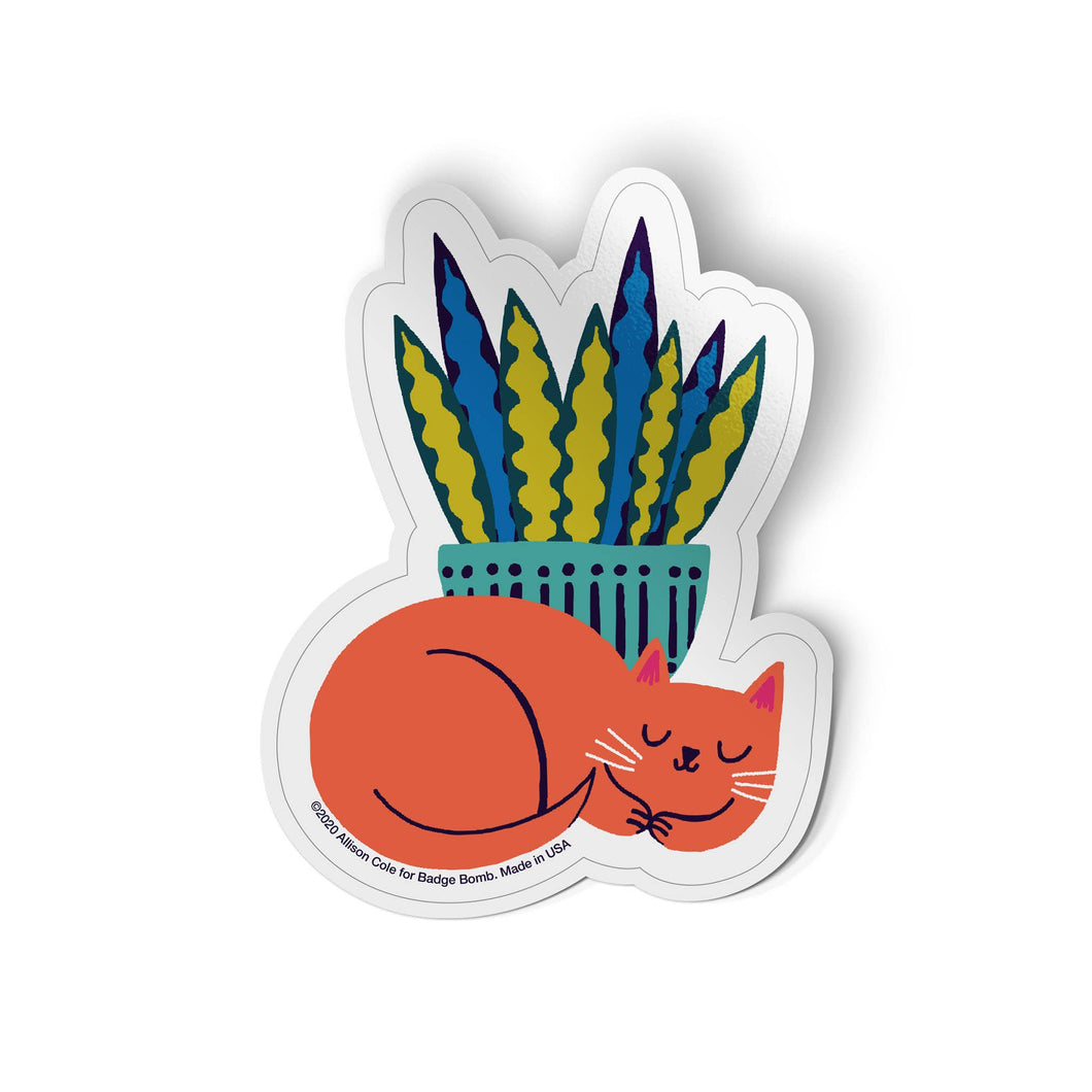 Cat Nap Sticker