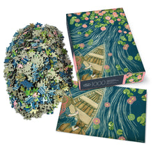 Load image into Gallery viewer, Puzzle 1000 Pc - Yuko Shimizu - Lilypads Explorer
