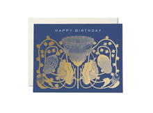 Load image into Gallery viewer, Red Cap Cards - Cobalt birthday greeting card
