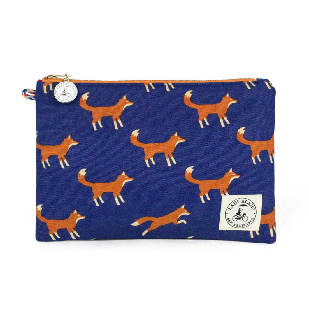 Miss Zip Wristlet: Fox