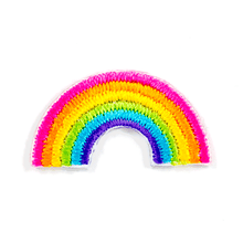Load image into Gallery viewer, These Are Things - Rainbow Embroidered Sticker Patch: 1" x 1"
