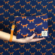 Load image into Gallery viewer, Miss Zip Wristlet: Fox
