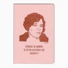 Load image into Gallery viewer, Blackbird Letterpress - Alice Paul notebook
