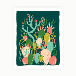 11" x 14" Prickly Pear Print