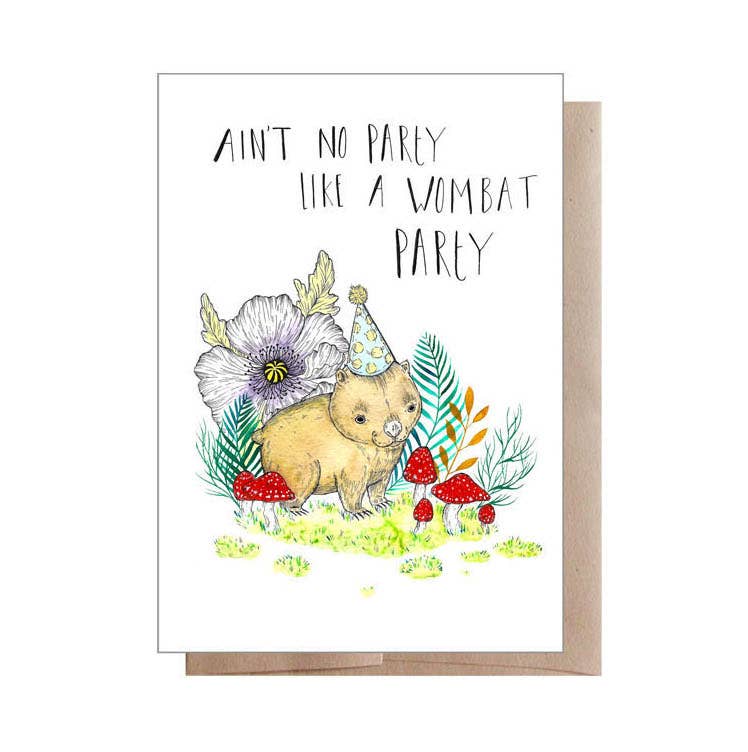 Ain't No Party Greeting Card