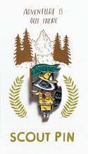 Load image into Gallery viewer, Scout Adventure Hard Enamel Lapel Pin, 1.25" Wide
