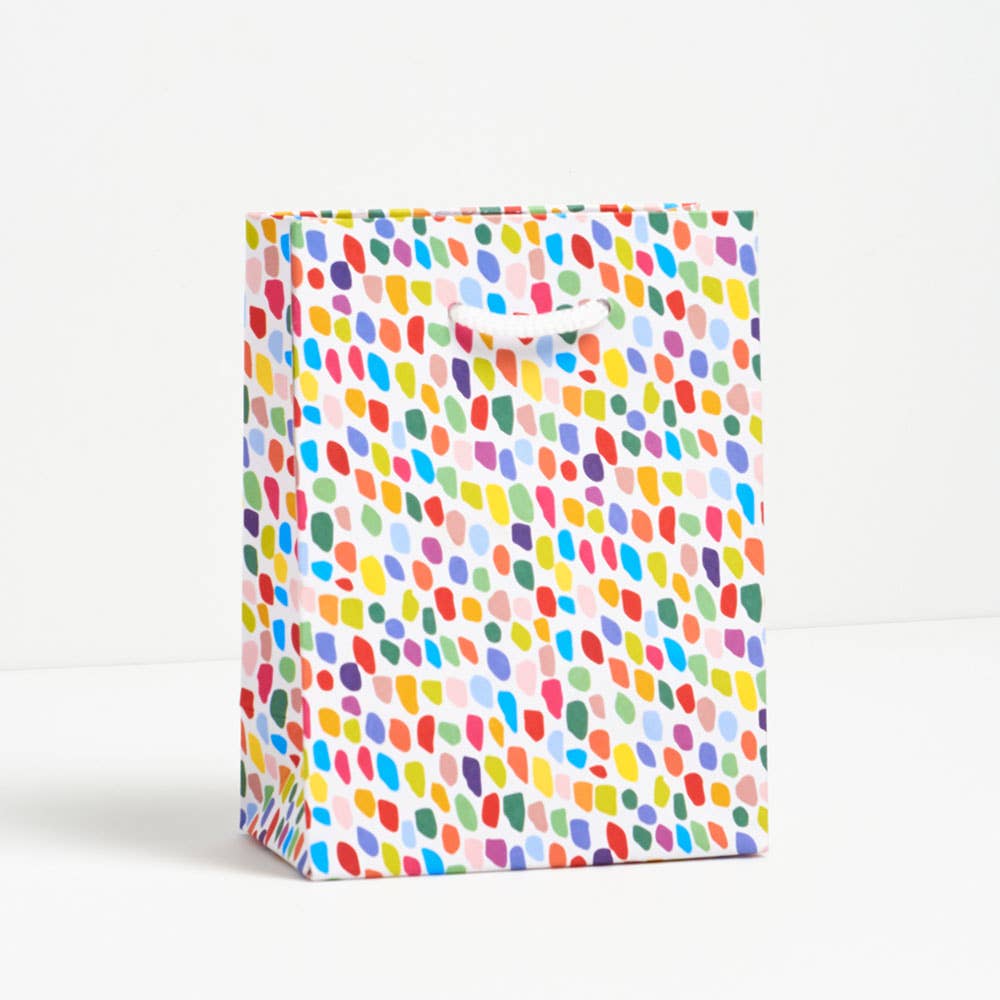 Rainbow Paint Stroke Gift Bag