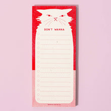 Load image into Gallery viewer, Bromstad Printing Co. - Don't Wanna - Risograph Notepad
