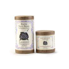 Load image into Gallery viewer, Soap Cauldron - Bath Salt Soak Lavender &amp; Chamomile: 8 oz.
