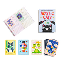 Load image into Gallery viewer, Mystic Cats Tarot: A 78-Card Deck and Guidebook
