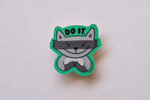 Load image into Gallery viewer, JaneLi.Co - Do It Raccoon Sticker
