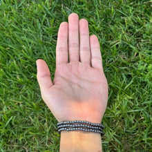 Load image into Gallery viewer, Earths Elements Wholesale - Crystal Bracelet - 4mm Hematite, pack of 5

