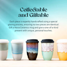 Load image into Gallery viewer, Nova Ceramics Travel Mugs - Savannah Ceramic Travel Cup 12oz | Reusable Coffee Cup
