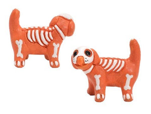 Ceramic Skelly Puppy, Peru