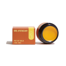 Load image into Gallery viewer, Urb Apothecary - Pot of Gold Regenerative Face Balm – Sun Damage Repair: 16.4 GRAMS (.5 OZ) GLASS JAR
