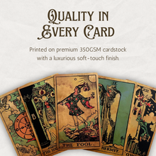 Load image into Gallery viewer, Vieux Monde - Antique Edition Tarot Deck &amp; Guide | Classic RWS Design
