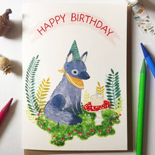 Load image into Gallery viewer, Birthday Cub Greeting Card
