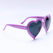 Load image into Gallery viewer, Wokeface - Heart Sunglasses: Baby Pink
