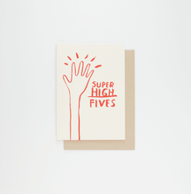 Load image into Gallery viewer, Super High Fives Card
