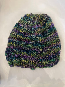 Hand Dyed Merino Wool Hats Beanies by Alli