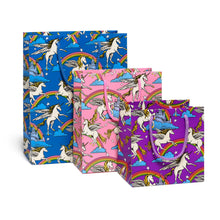Load image into Gallery viewer, Red Cap Cards - Unicorn Queen gift bags: Large
