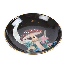 Load image into Gallery viewer, Forest Mushroom Ceramic Incense Plate
