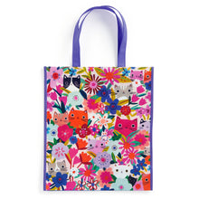 Load image into Gallery viewer, Chronicle Books - Blooming Cats Reusable Shopping Bag
