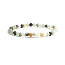 Load image into Gallery viewer, Earths Elements Wholesale - Crystal Bracelet - 4mm Amazonite, pack of 5
