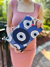 Load image into Gallery viewer, Evil Eye Clutch and Wallet sold seperately
