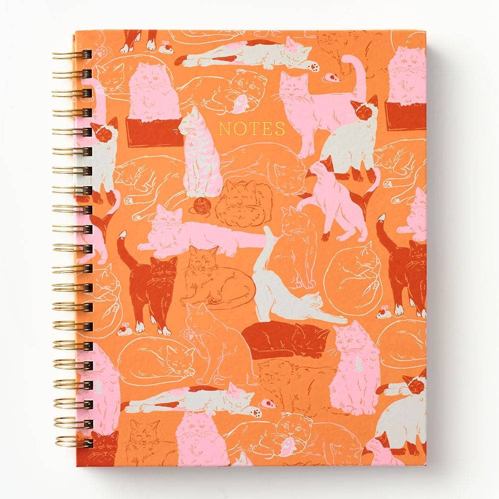 Paper Source Wholesale - Cat Spiral Notebook