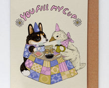 Load image into Gallery viewer, Marika Paz Illustration - You Fill My Cup Card
