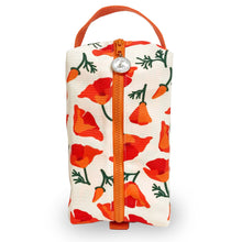 Load image into Gallery viewer, Box Zip: Poppy Cream: 5.25" W x 3.25" H x 9"
