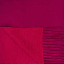 Load image into Gallery viewer, Reversible two tone coloured plain cashmere blend scarf
