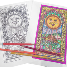 Load image into Gallery viewer, Enchanted Tarot Coloring Book
