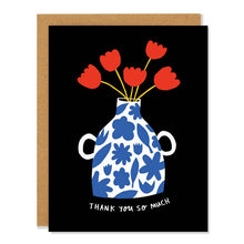 Load image into Gallery viewer, Thank You Vase - Greeting Card
