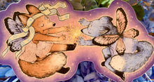 Load image into Gallery viewer, Marika Paz Illustration - Fairy Fox Sticker
