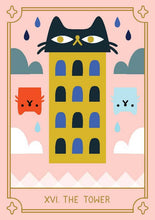 Load image into Gallery viewer, Mystic Cats Tarot: A 78-Card Deck and Guidebook
