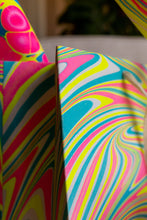 Load image into Gallery viewer, Paper Mirchi - Hand Marbled Gift Bags (Large) - Neon
