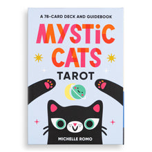 Load image into Gallery viewer, Mystic Cats Tarot: A 78-Card Deck and Guidebook
