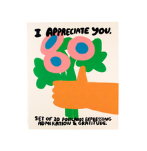Load image into Gallery viewer, I Appreciate You Postcard Deck
