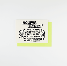 Load image into Gallery viewer, Holiday Wishes Card
